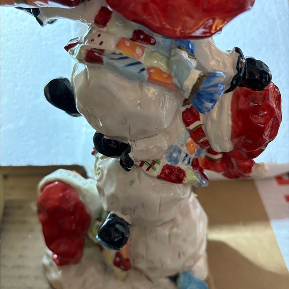 Home Interiors Snowman Candle Holder - Picture 8 of 9